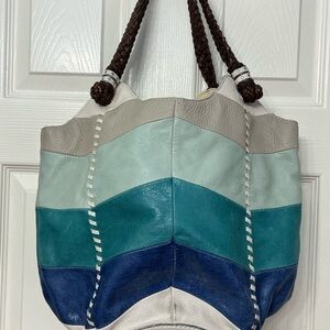 The Sak Multicolor Chevron Tote Bag